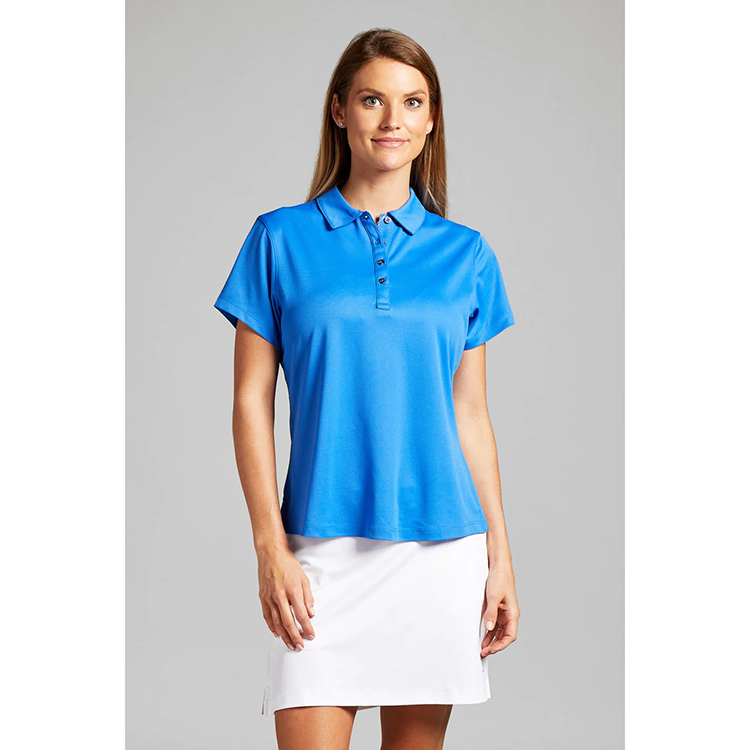 Bermuda Sands Ladies Charlee Solid Short Sleeve Polo 4