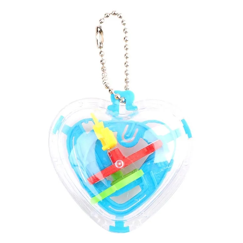 3D Puzzle Toy Maze Ball Keychain 2