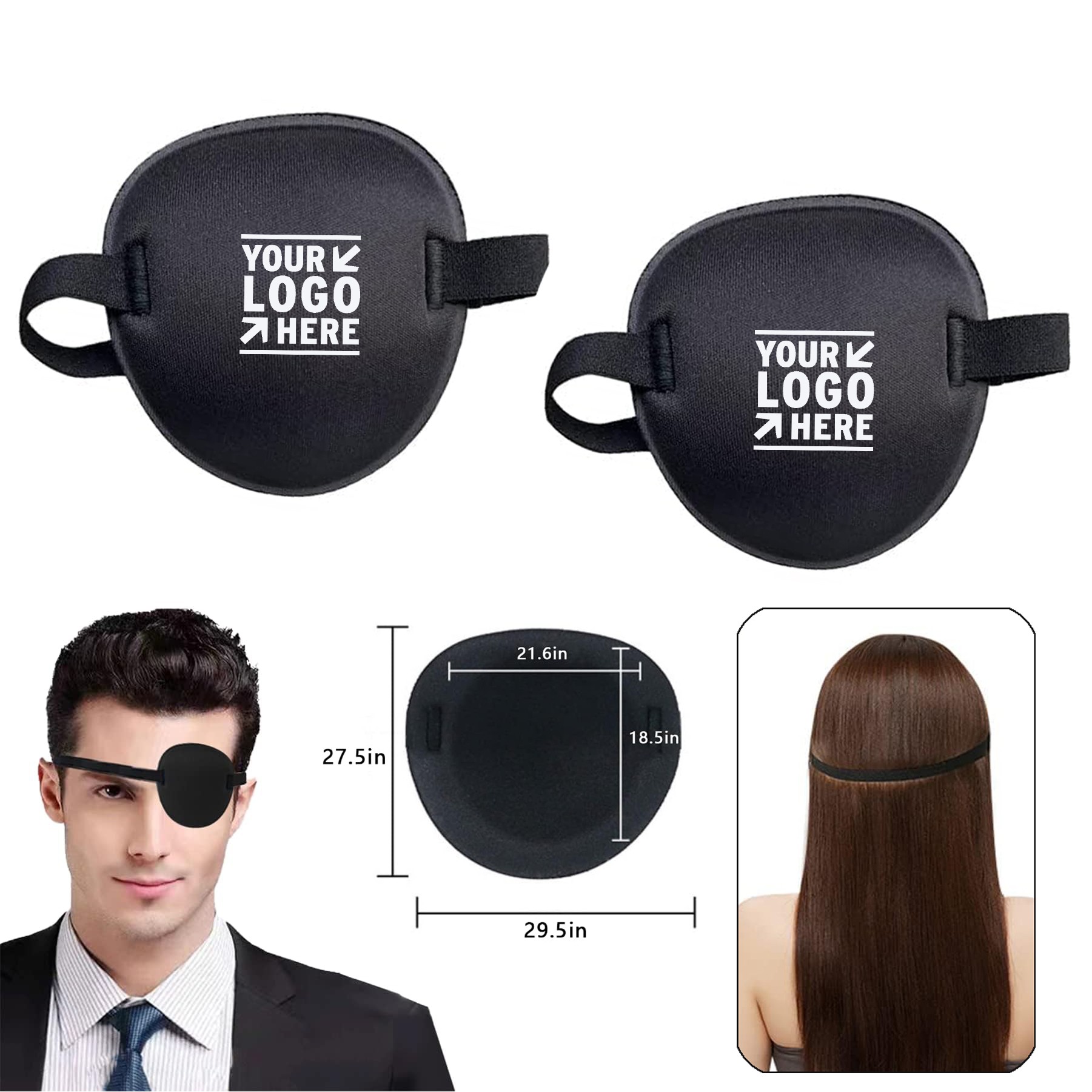 Adjustable Lazy Glass Amblyopia Adults Kids Eye Patch 2