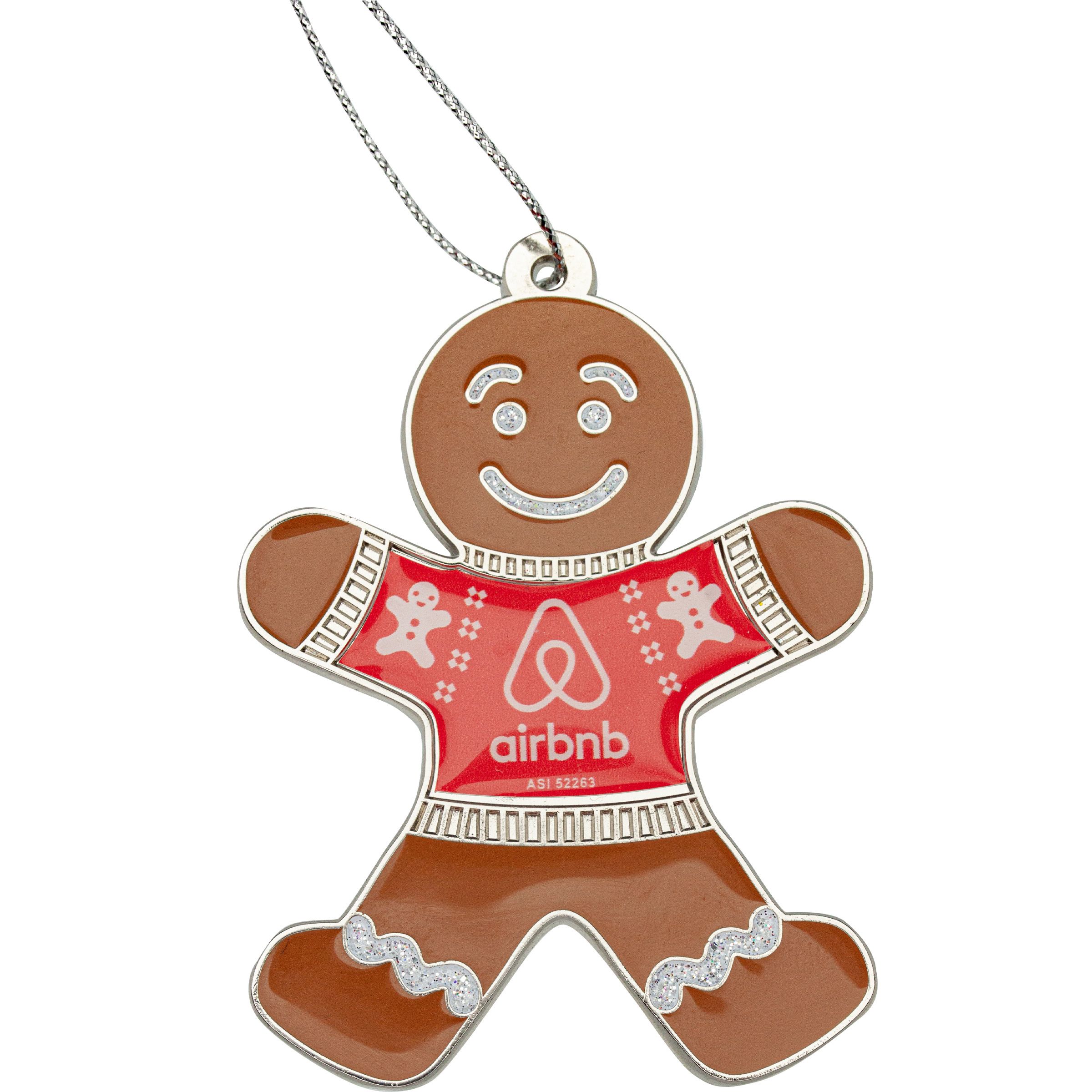 Gingerbread Man Holiday Ornament 7
