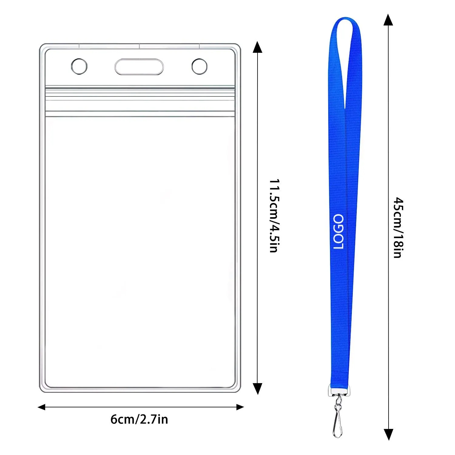 Durable Lanyard With ID Card Holder 1