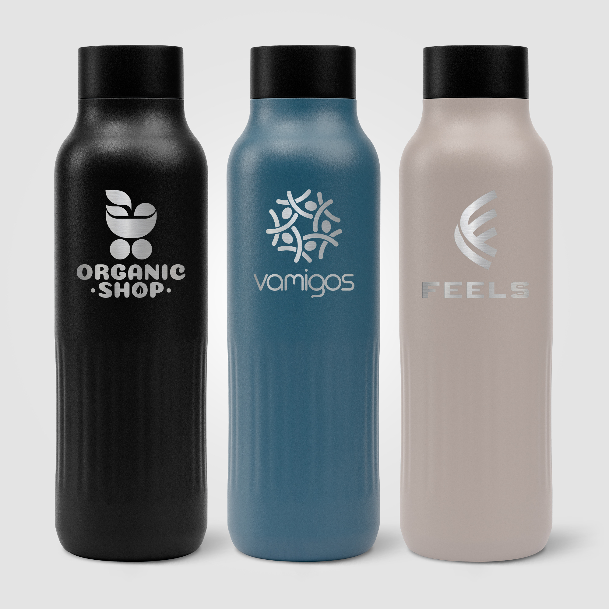 Majesty Recycled Stainless Steel Bottle - 20 oz. 2