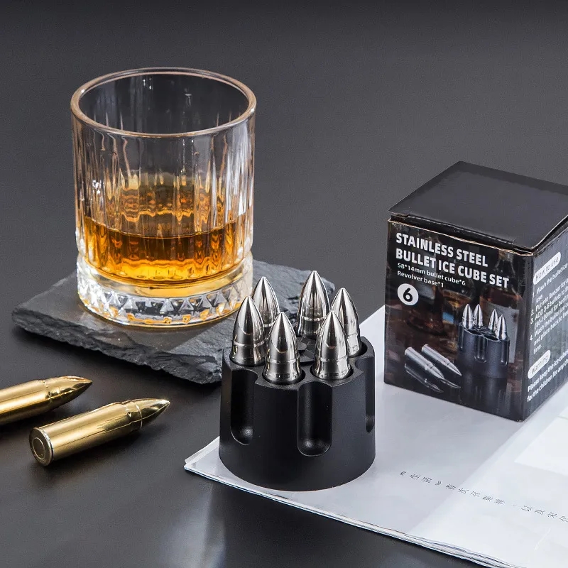 Reusable Bullet Ice Cube 3