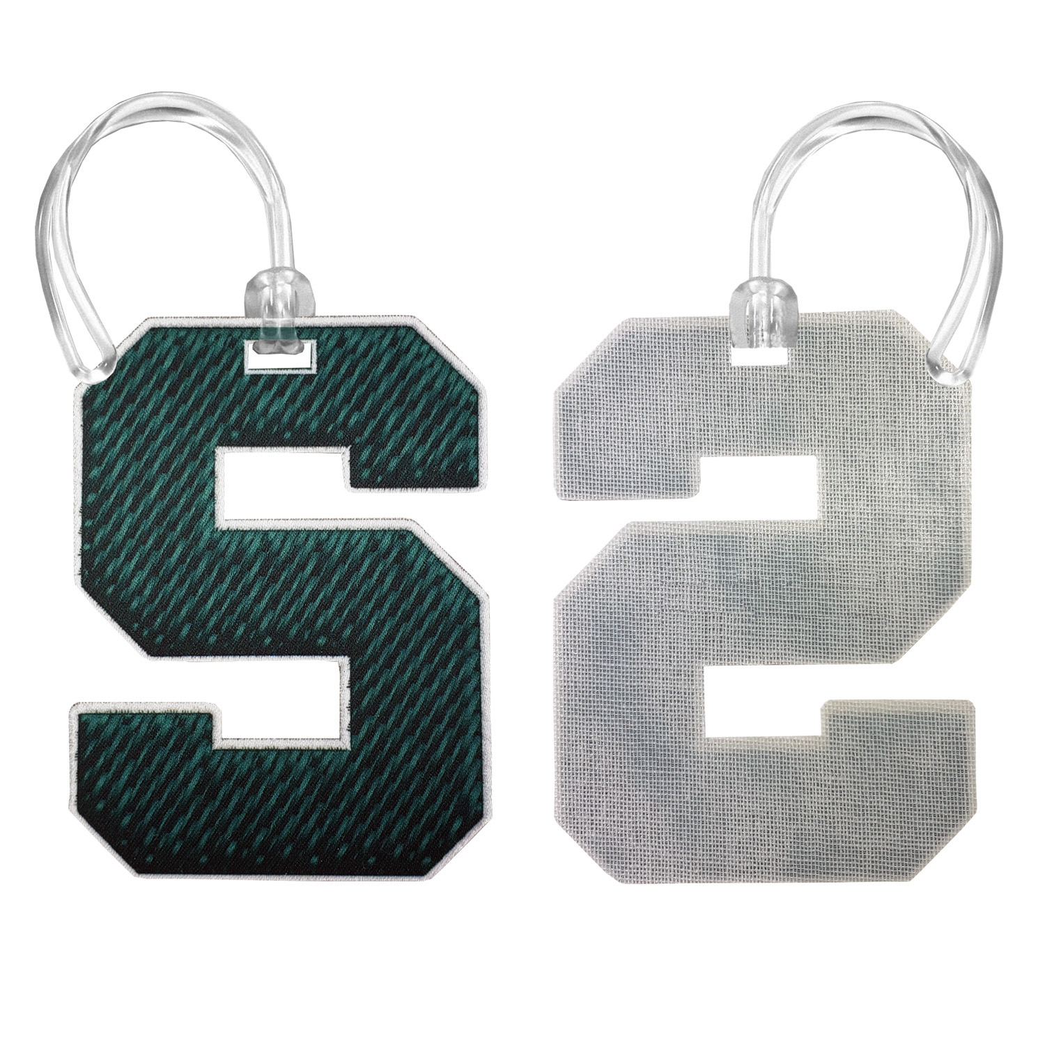 1 Side 4CP Dye Sub Custom Econo Bag Tag 6