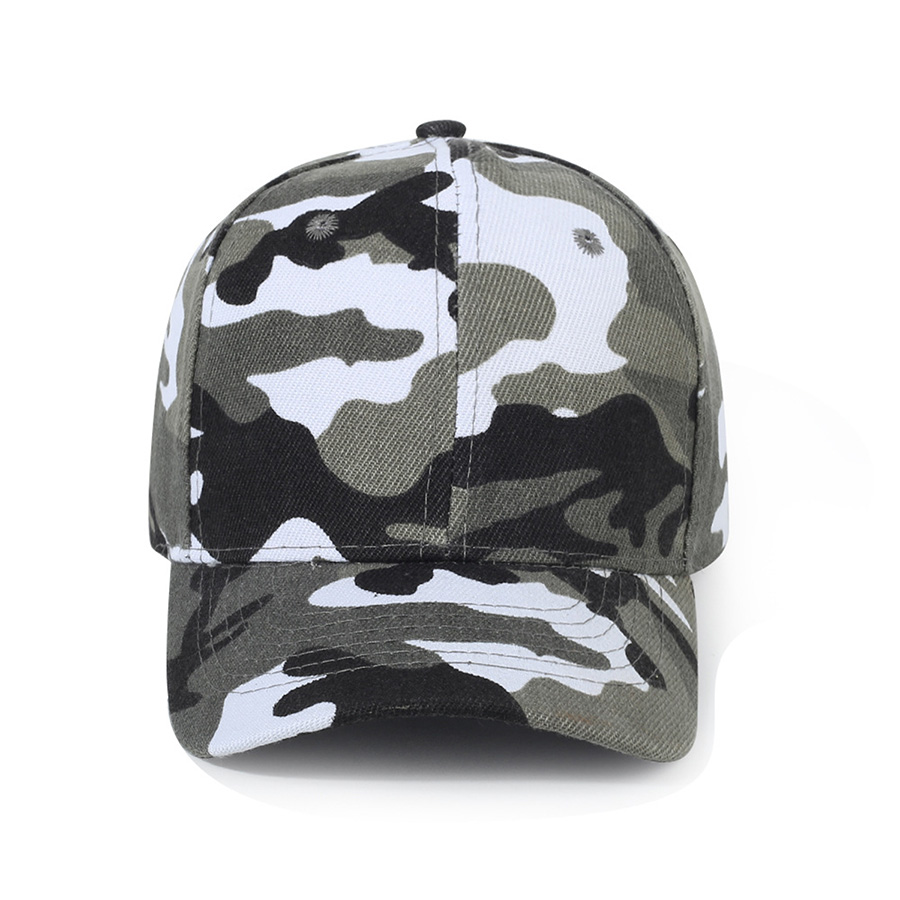 Kids' Stock Camo Polyester 6-Panel Baseball Cap 1