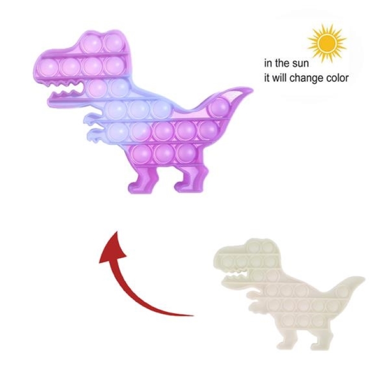 Dinosaur photoreception Push Pop Bubble Sensory Fidget Toys 1
