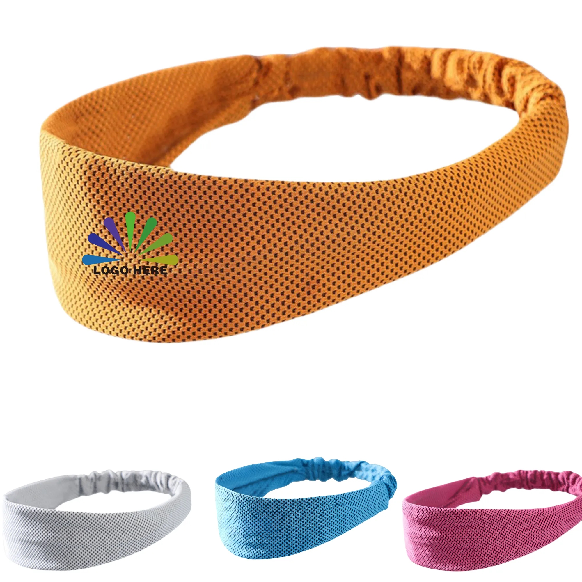 Ice Cooling Elastic Sport Headband MOQ20 4
