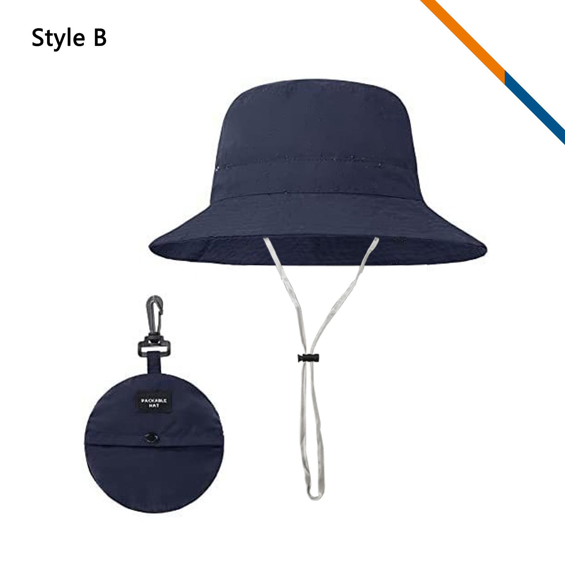 PeakBrim Foldable Hiking Bucket Hat With String 6