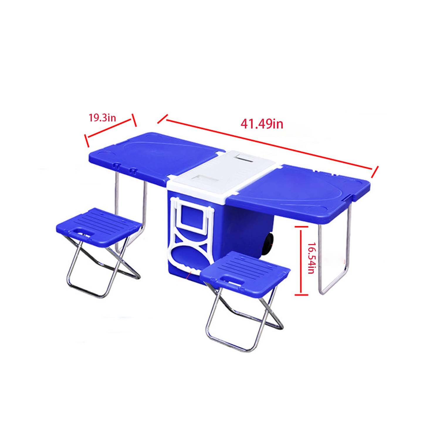 Portable 985OZ Foldable Refrigerated And Lnsulated Box 7