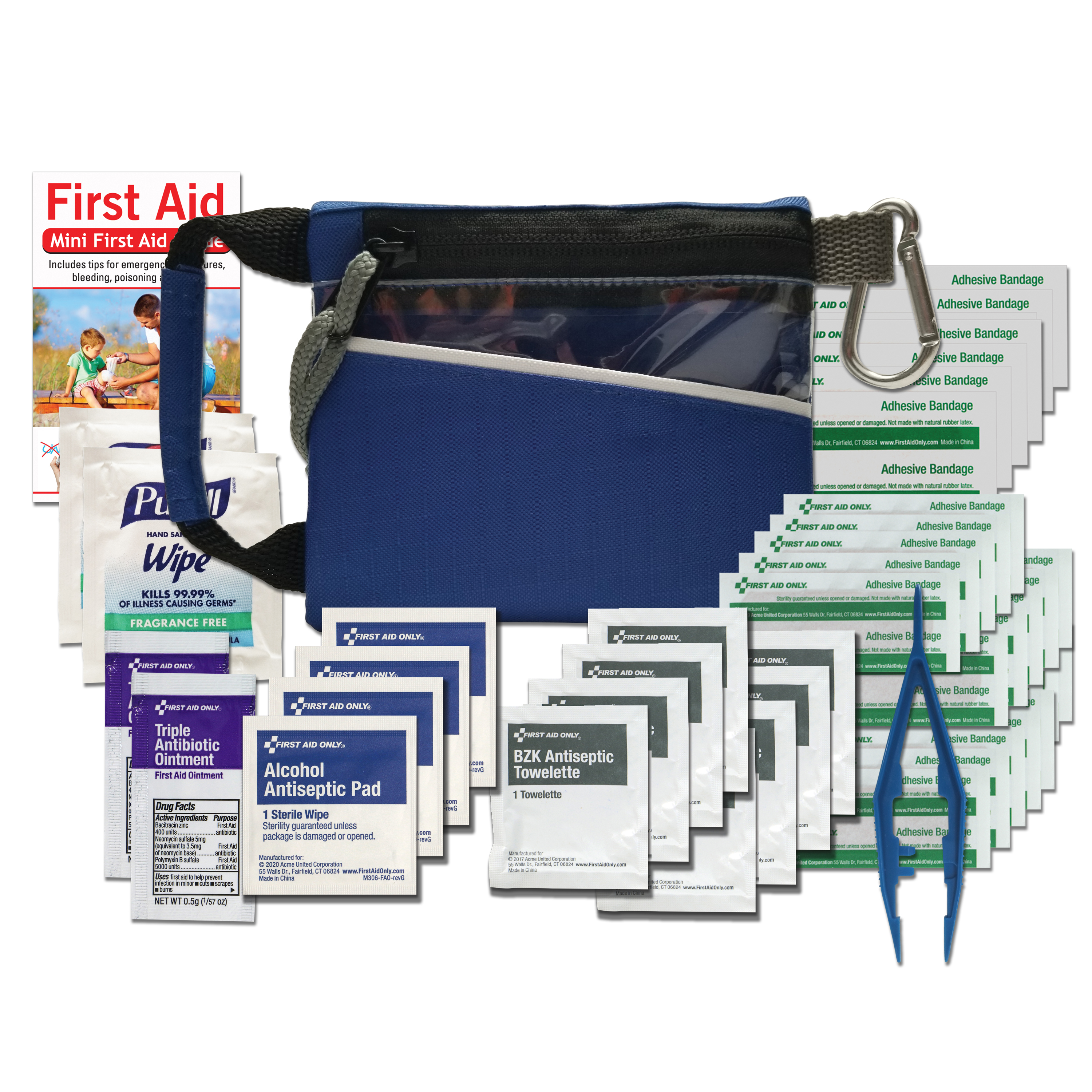 Go Safe-60 pcs First Aid Kit 10