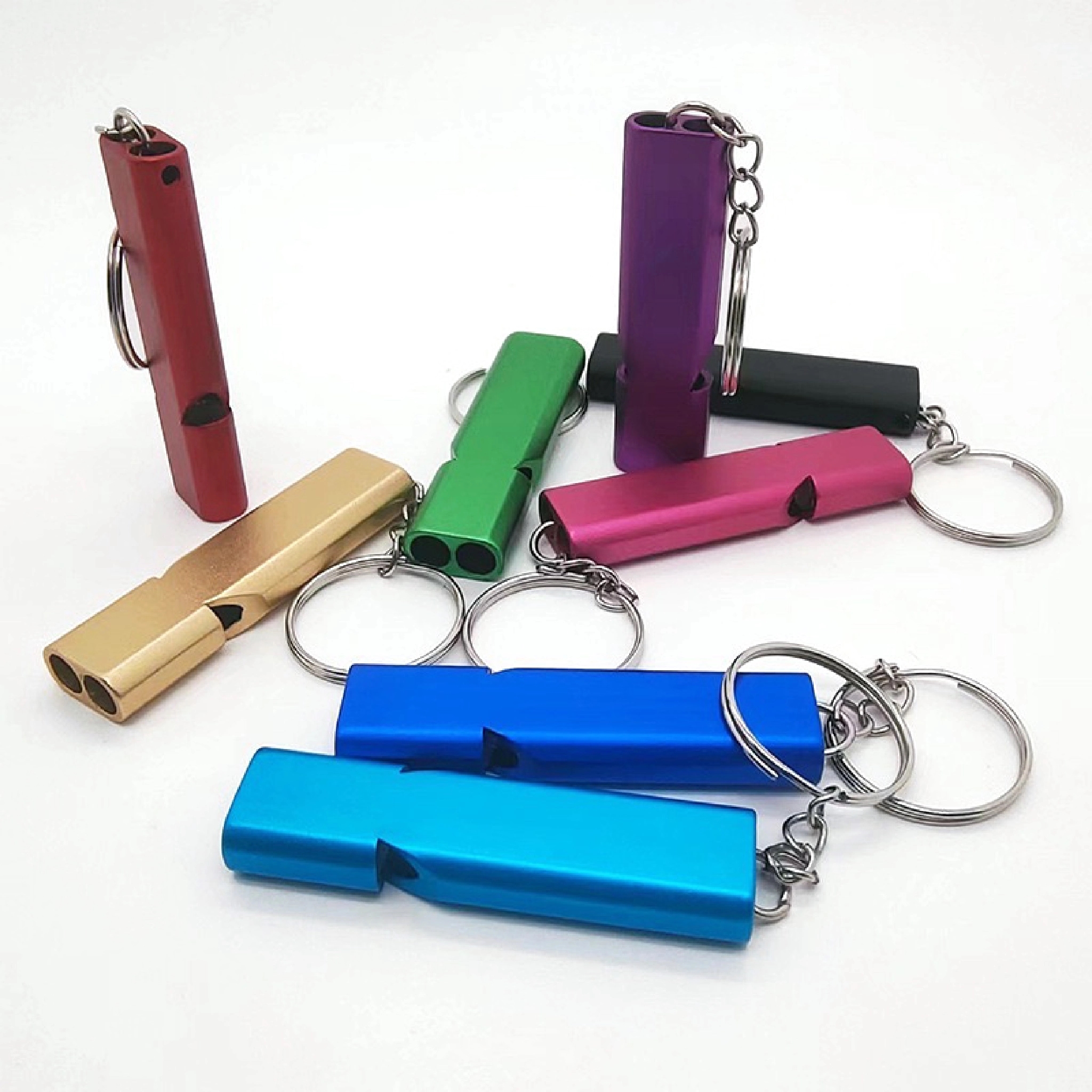 Safety Whistle WIith Keychain MOQ 50PCS 4
