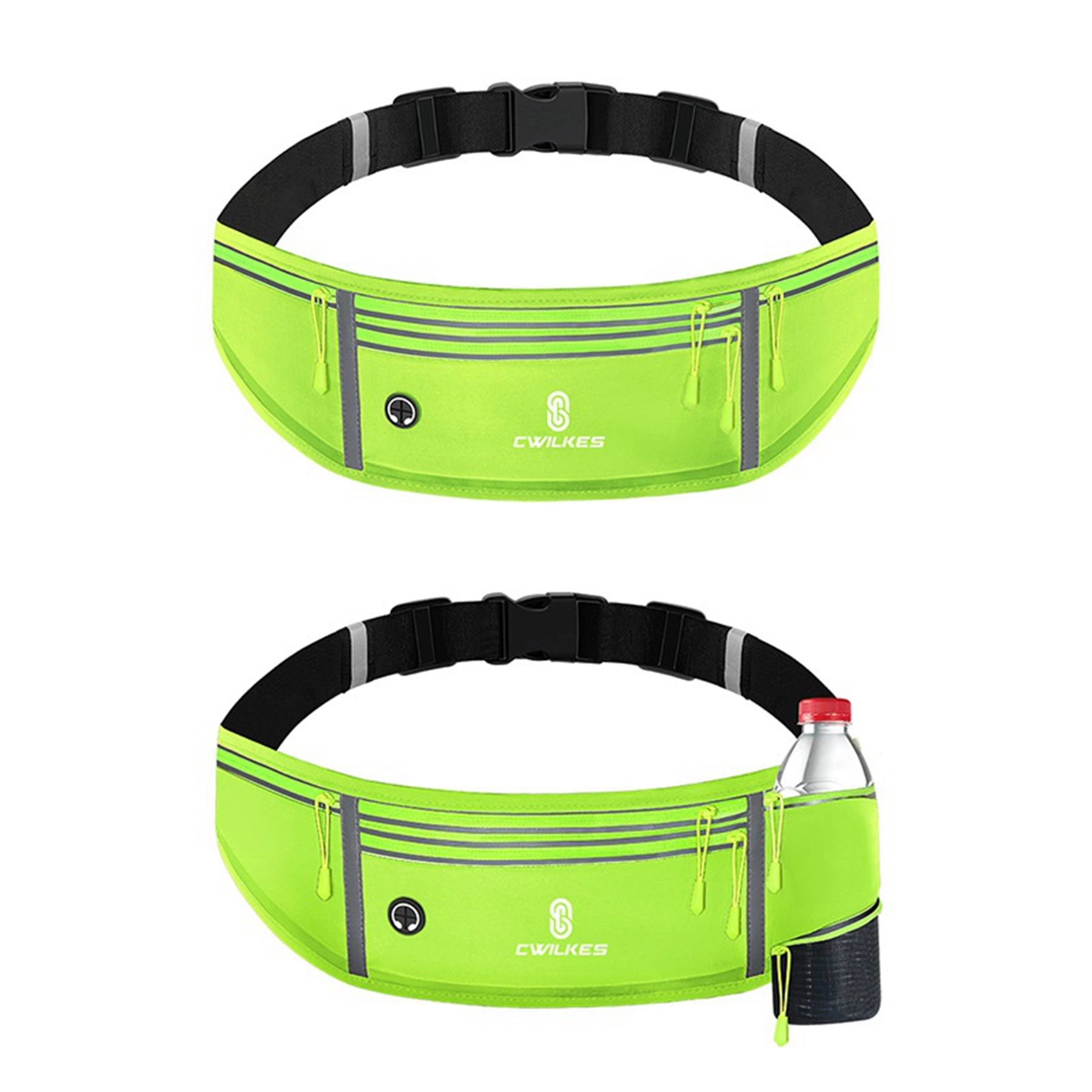 Waterproof Waist Pack With Bottle Holder 4