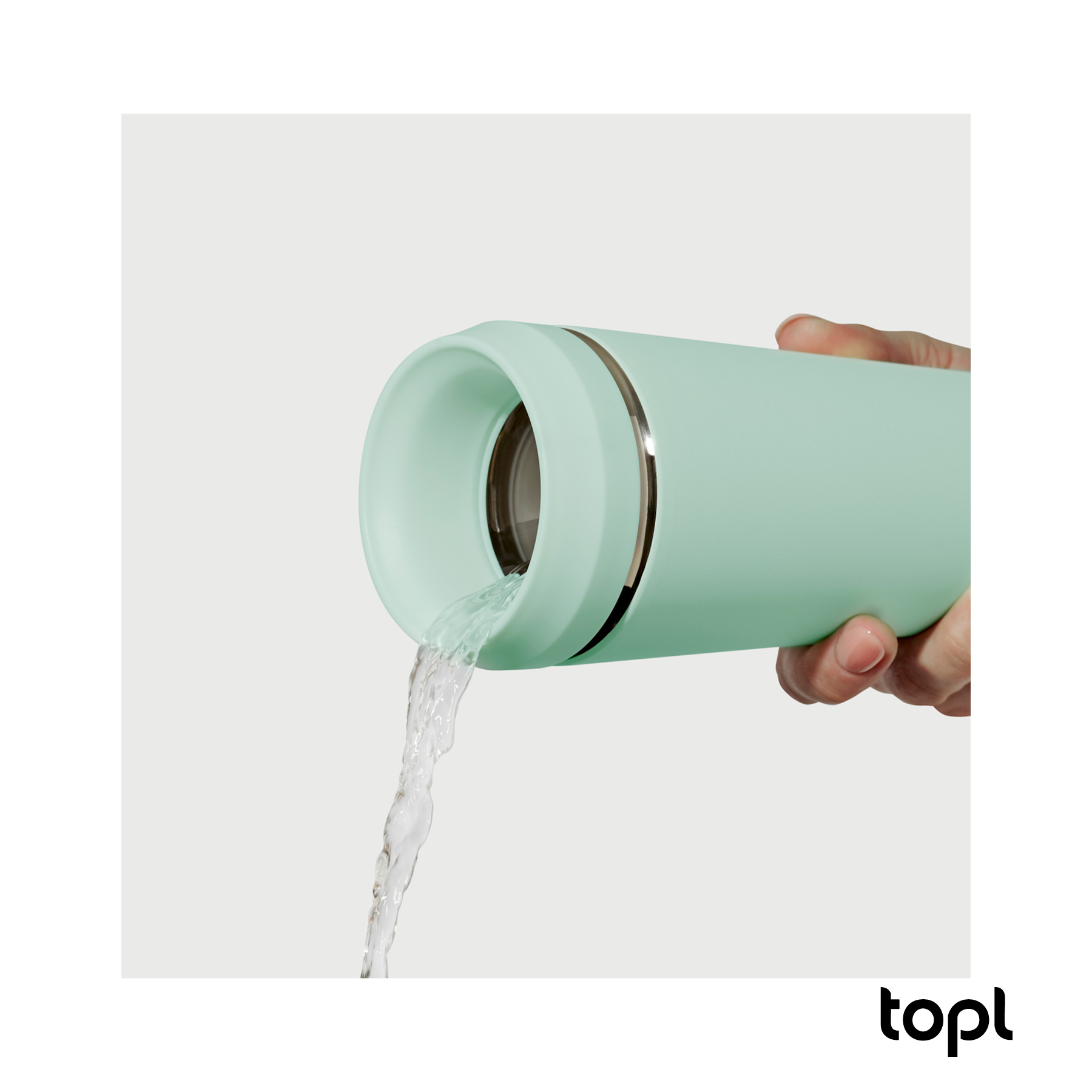 TOPL® 16 oz. Double Wall, Recycled Stainless Steel 360° Tumbler 90