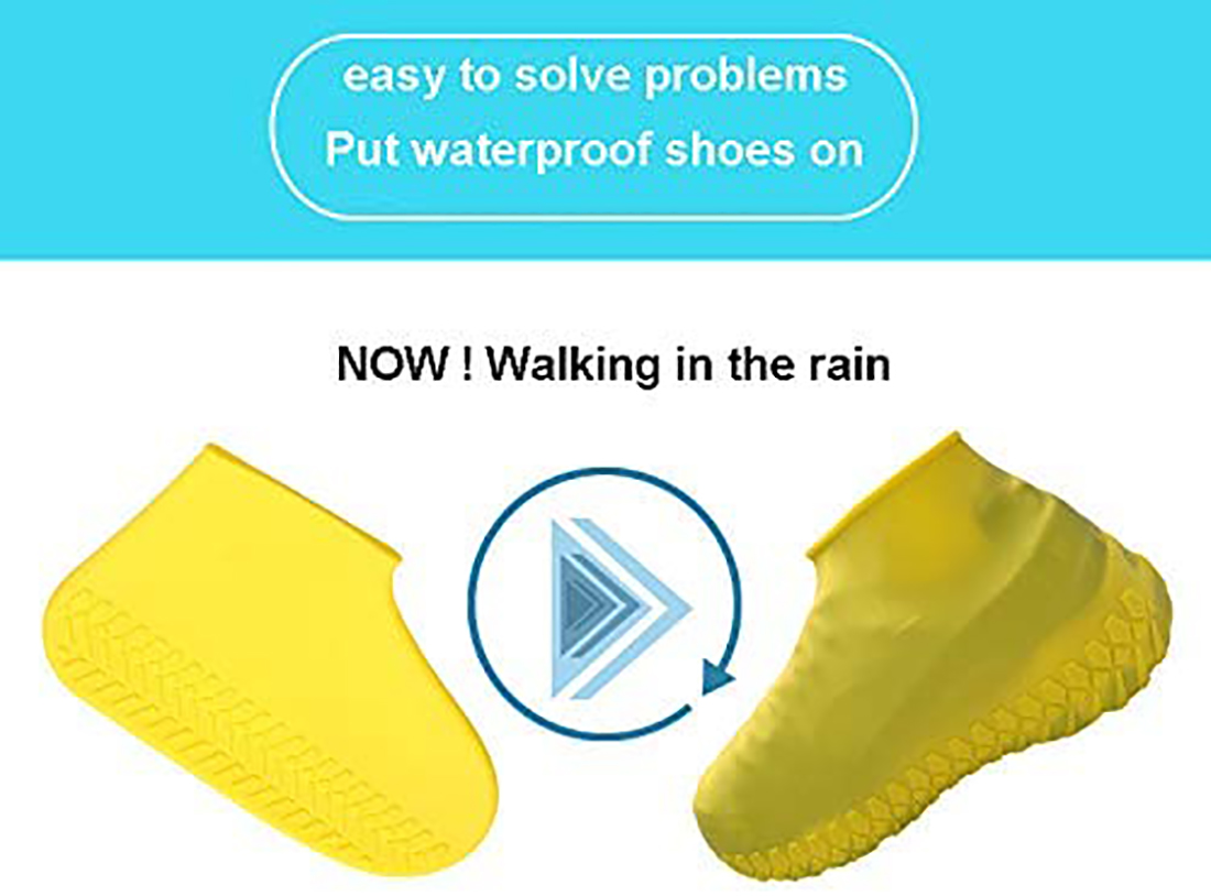 Silicone Waterproof Non-slip Shoe Cover 5