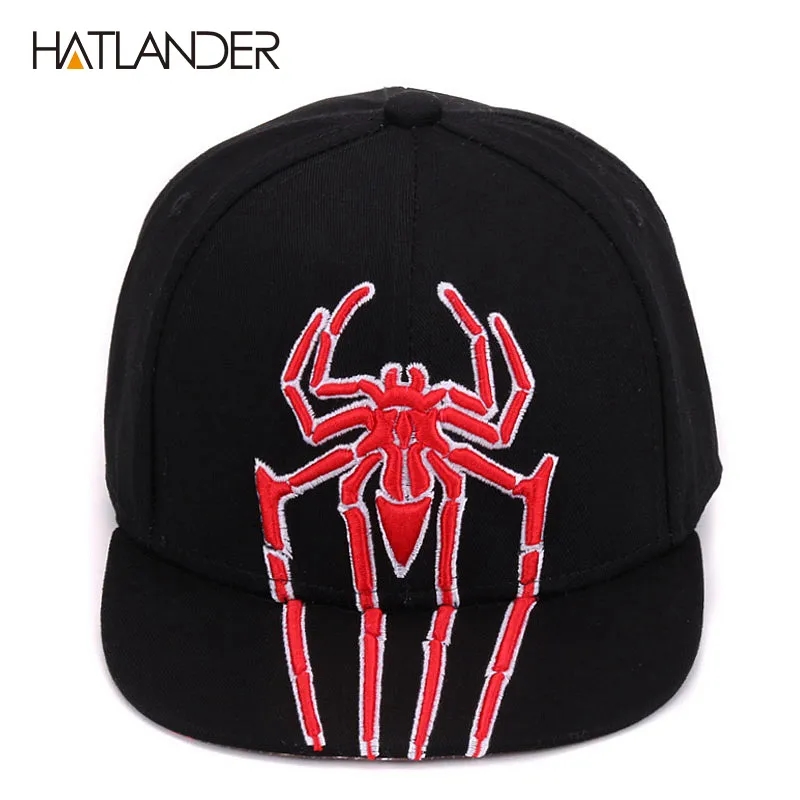 Spider Kids Snapback Hat for Ages 3-10 8