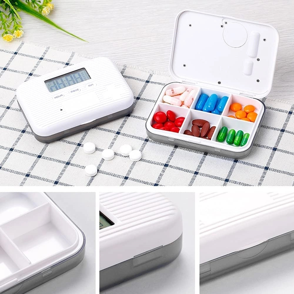 Electronic Dispenser Digital Pill Organizer Automatic Alarm 2