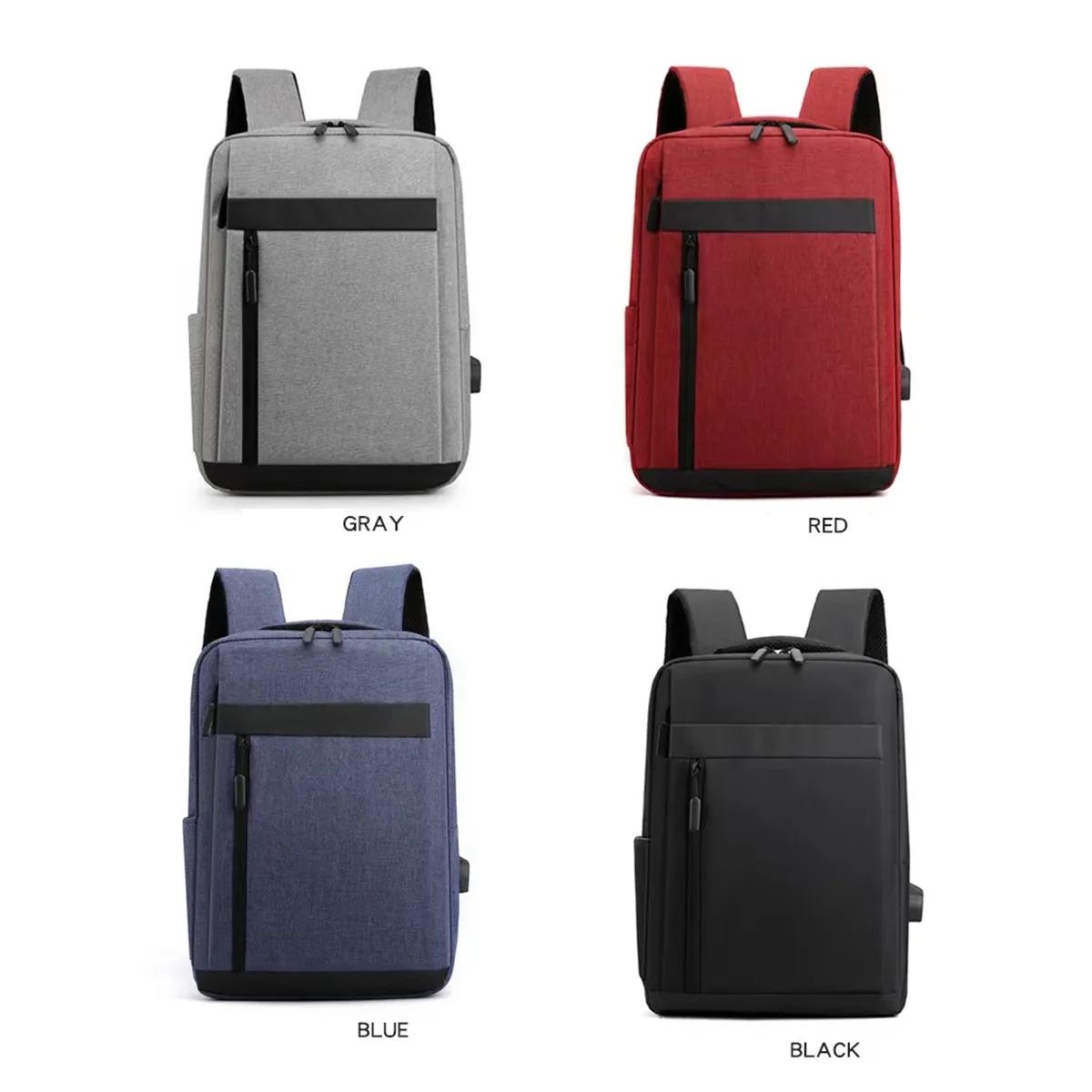 In Stock Custom USB Charging Business Laptop Backpack 2