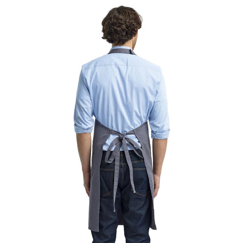 Artisan Collection By Reprime Unisex Cotton Chino Bib Apron 10