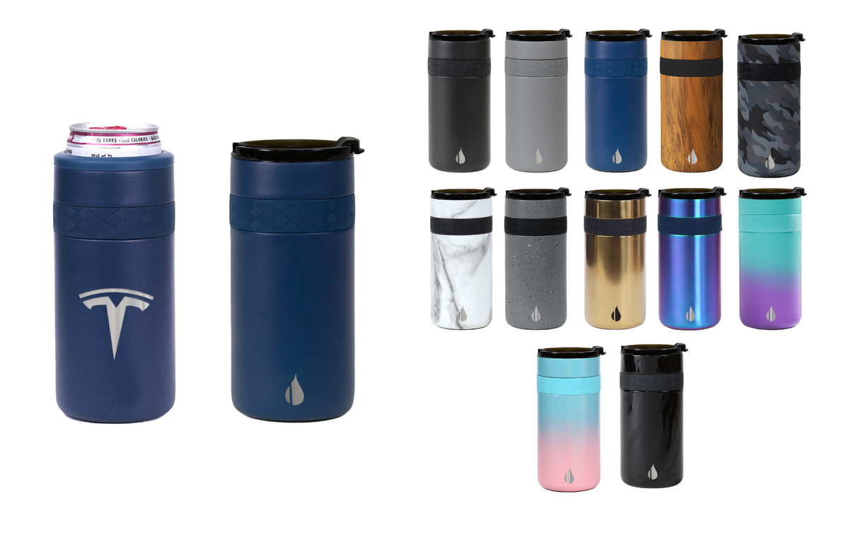 Elemental® Commuter DuoSip 12oz Coffee Tumbler and Slim Can Cooler 2-in-1 30