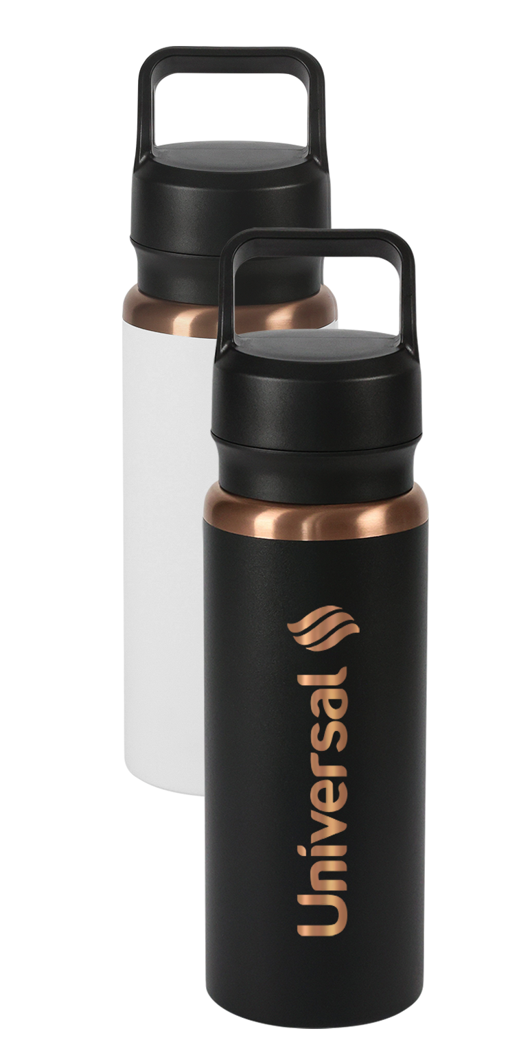 28oz Urban Peak® Dual Top Copper Water Bottle 3