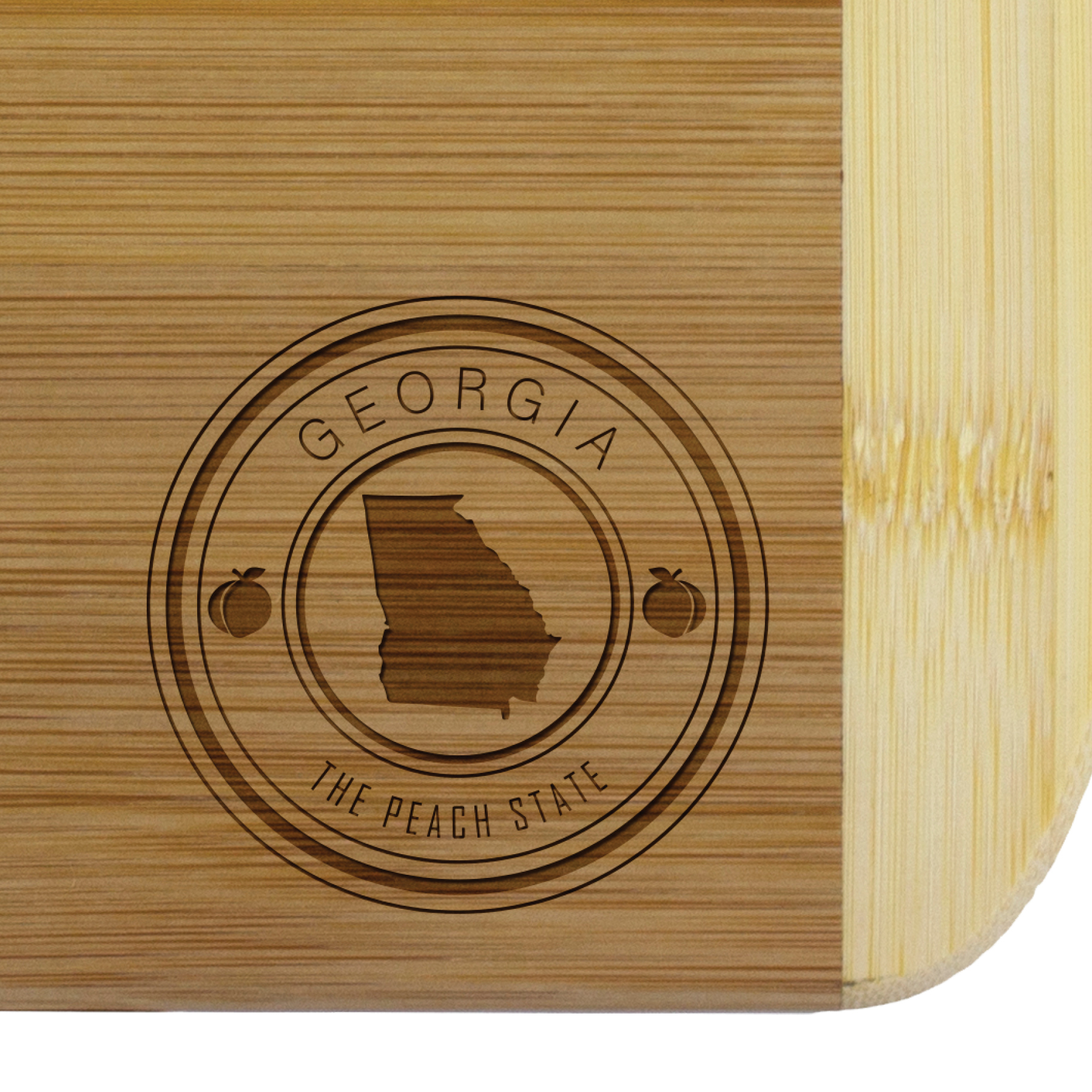 Georgia State Stamp 2-Tone 11" Cutting Board 2