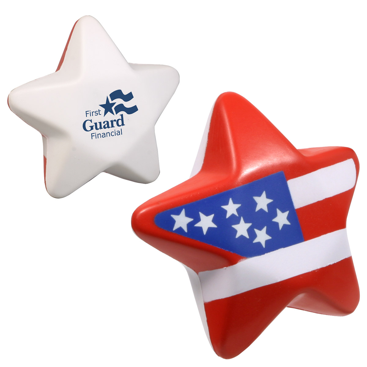Patriotic Star Stress Reliever 2