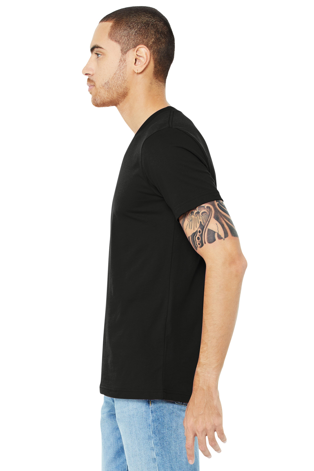 BELLA+CANVAS Unisex Jersey Short Sleeve V-Neck Tee. BC3005 29