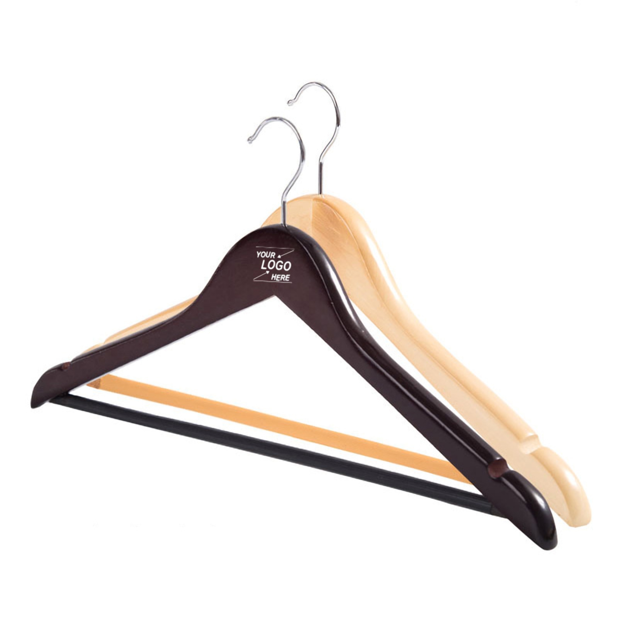 Premium Wooden Clothes Hangers 2