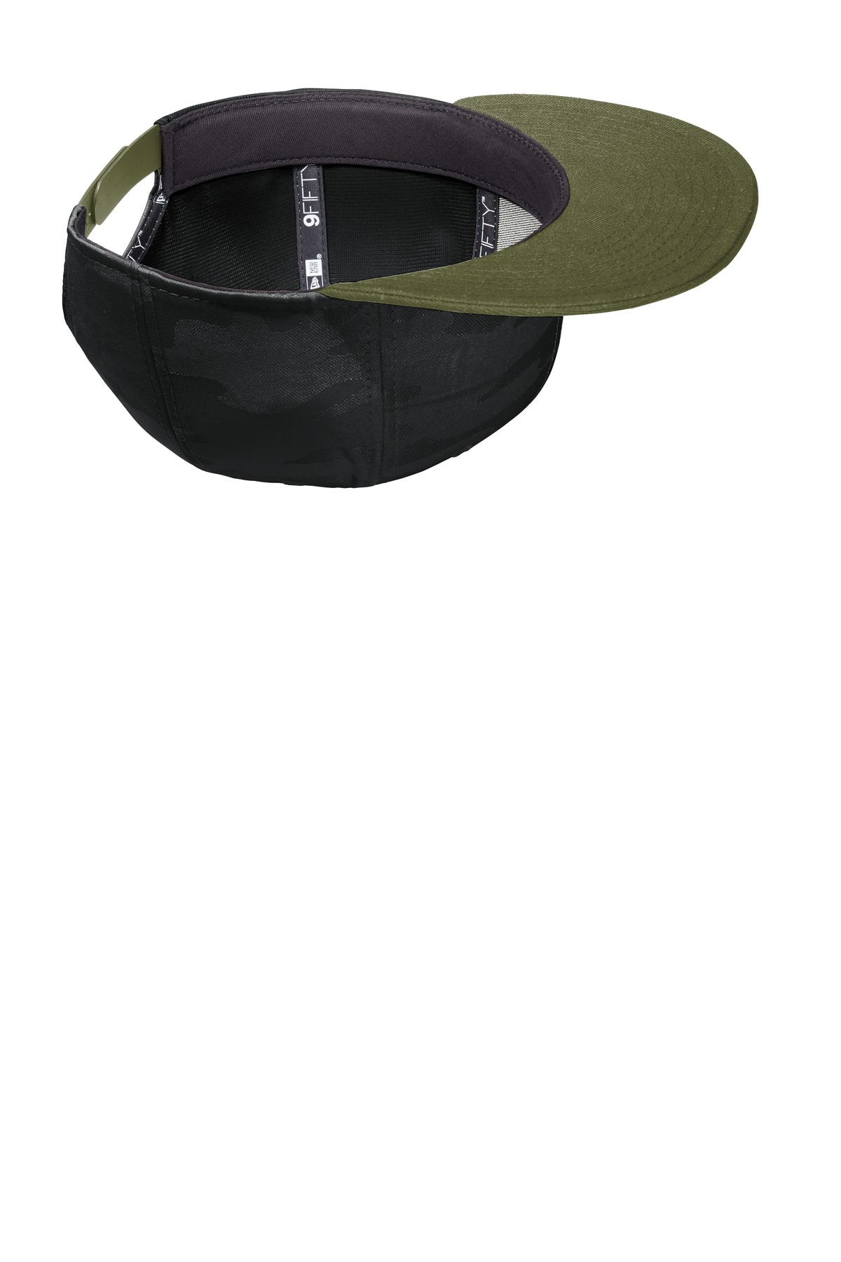 New Era® Camo Flat Bill Snapback Cap
