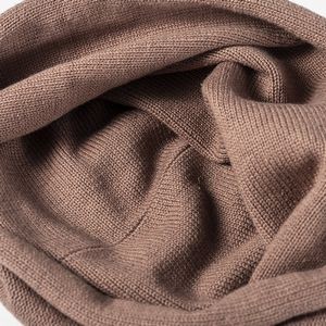 Unisex Leisure Rolled Hem Thin Knit Cap 4