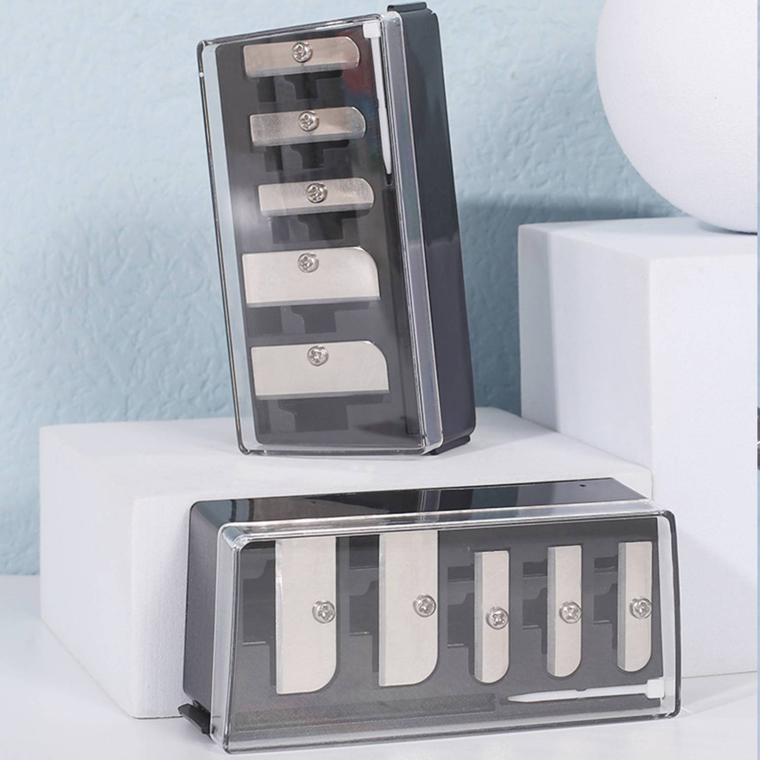 5-in-1 Manual Eyebrow Pencil Sharpener 4