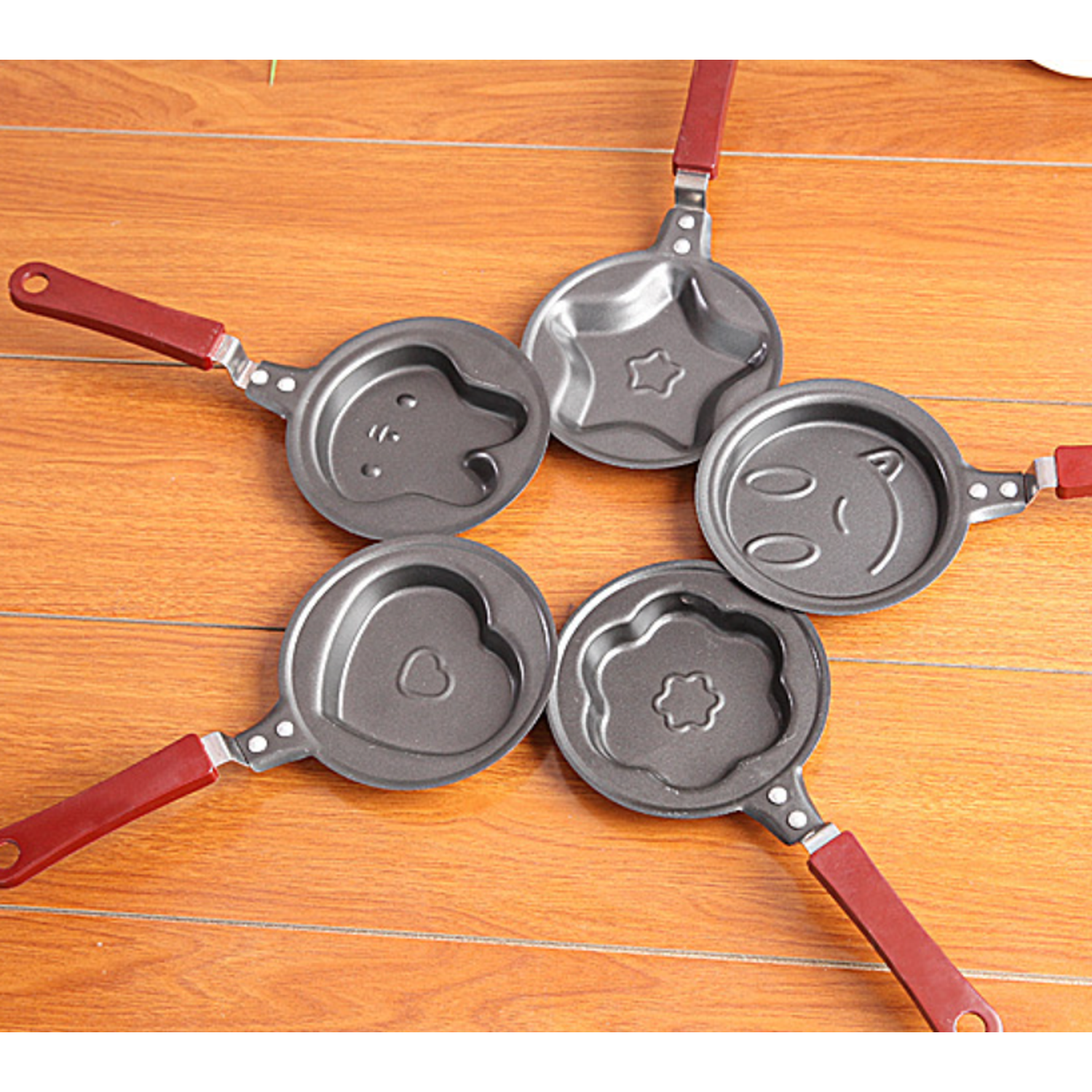 Home Breakfast Pot Animal Shape Love Omelette Pan 7