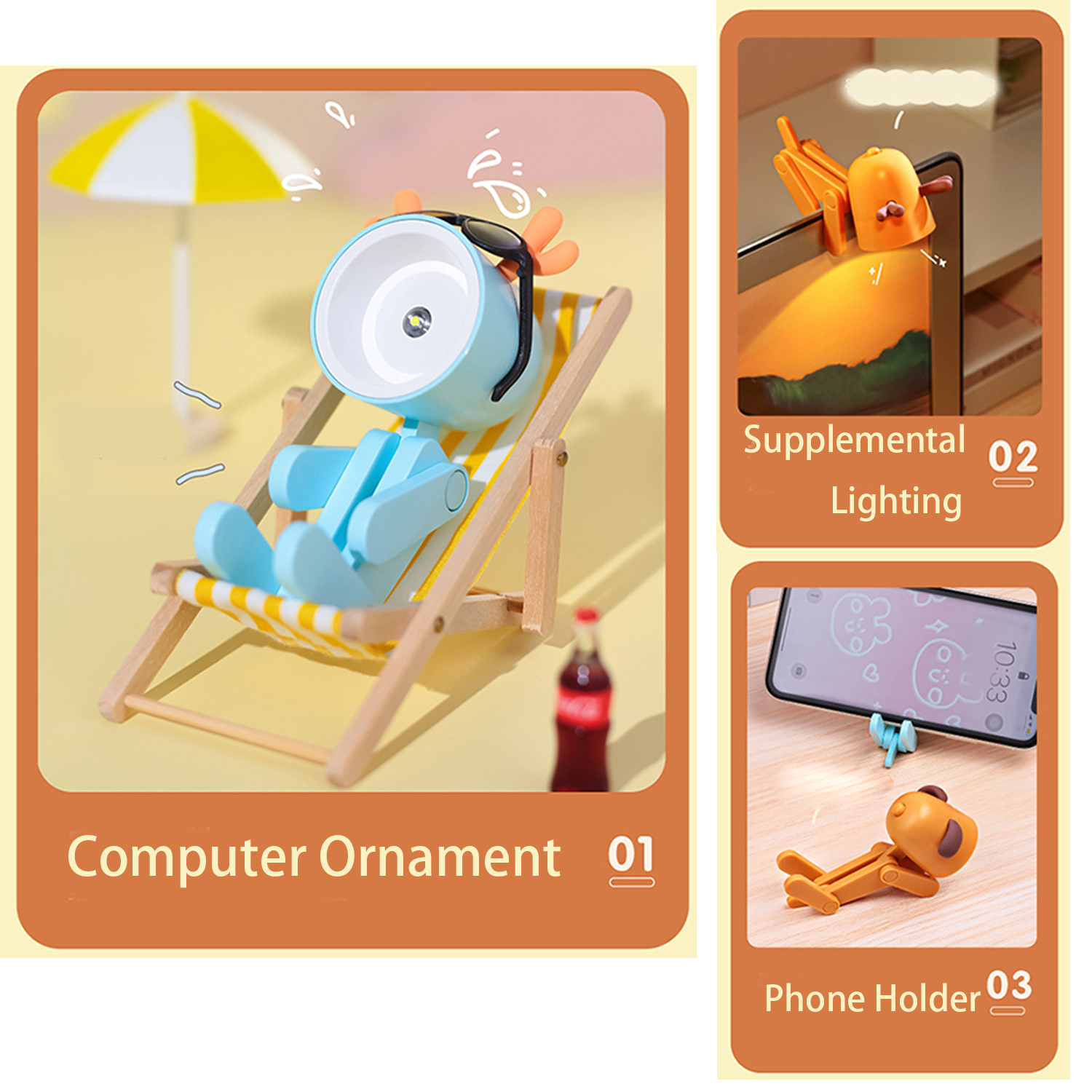 Mini Cute Pet Versatile Little Night Light 5