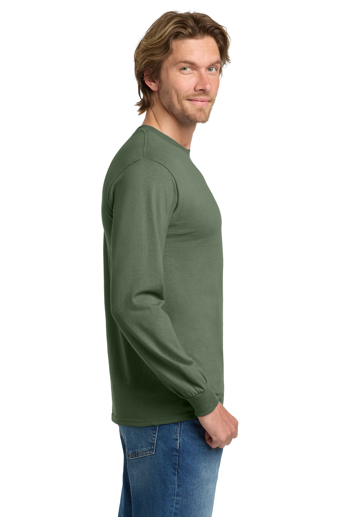 Gildan - Heavy Cotton 100% Cotton Long Sleeve T-Shirt. 5400 241