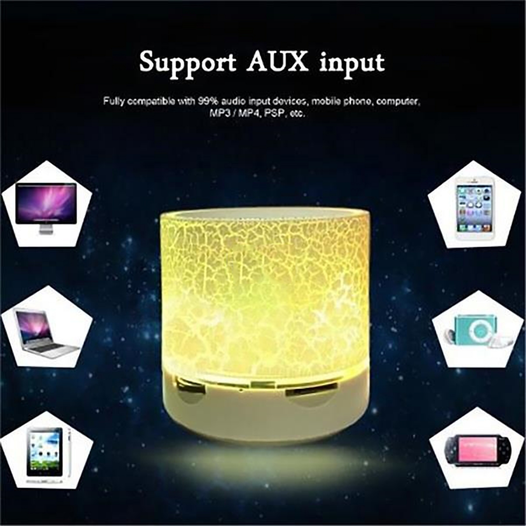 Upbeat Mini Mushroom Wireless Speaker 4