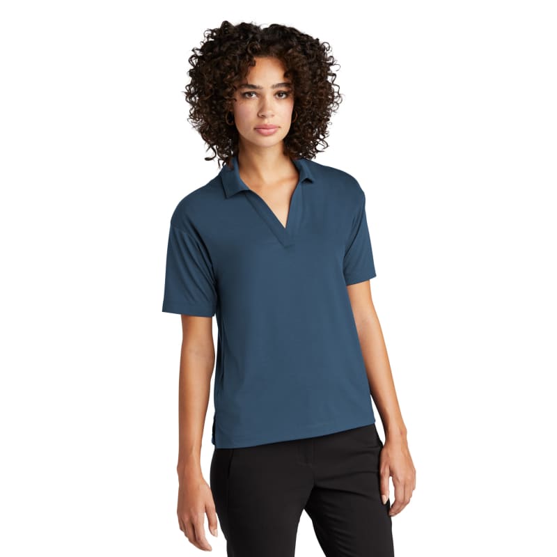 Mercer+Mettle Women's Stretch Jersey Polo 30