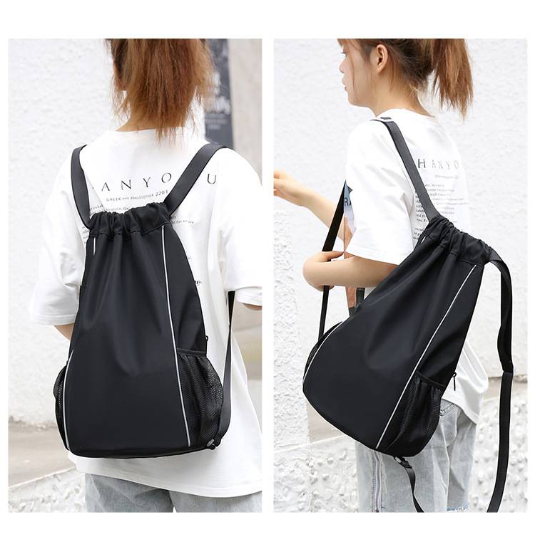 Drawstring Backpack Sports Gym Bag 5