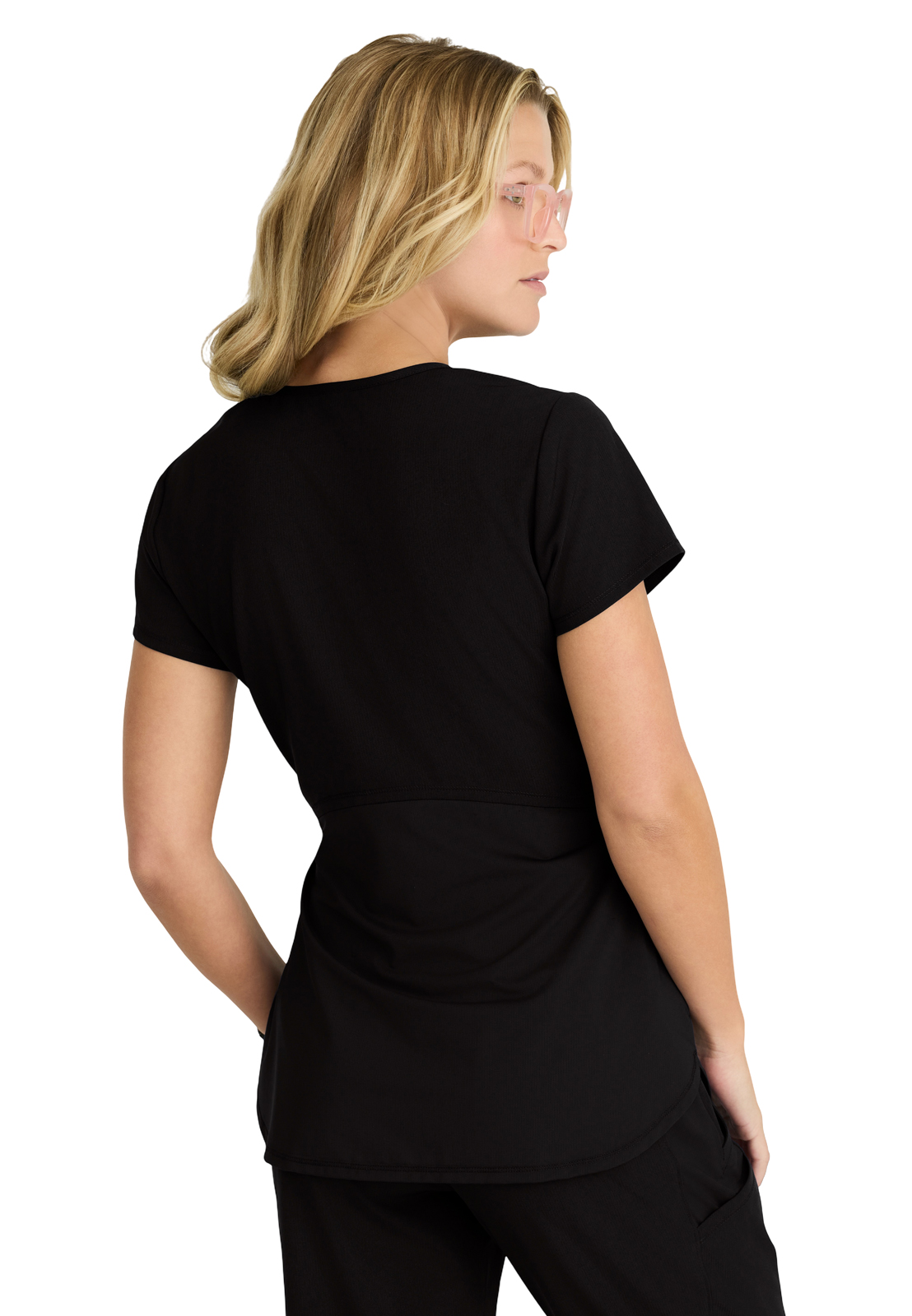 Skechers - Women's One-Pocket Banded V-Neck Bloom Maternity Scrub Top 1
