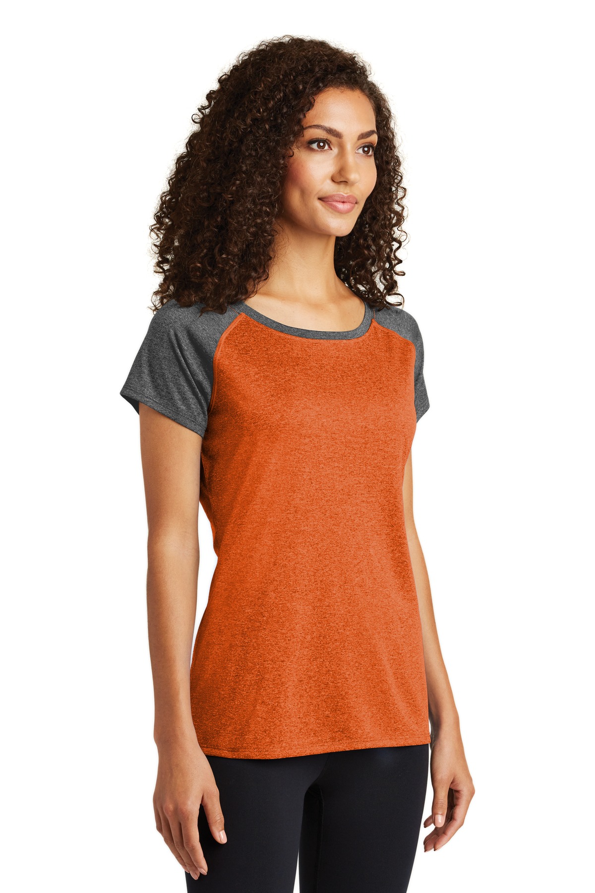 Women's Heather-On-Heather Contender Scoop Neck Tee