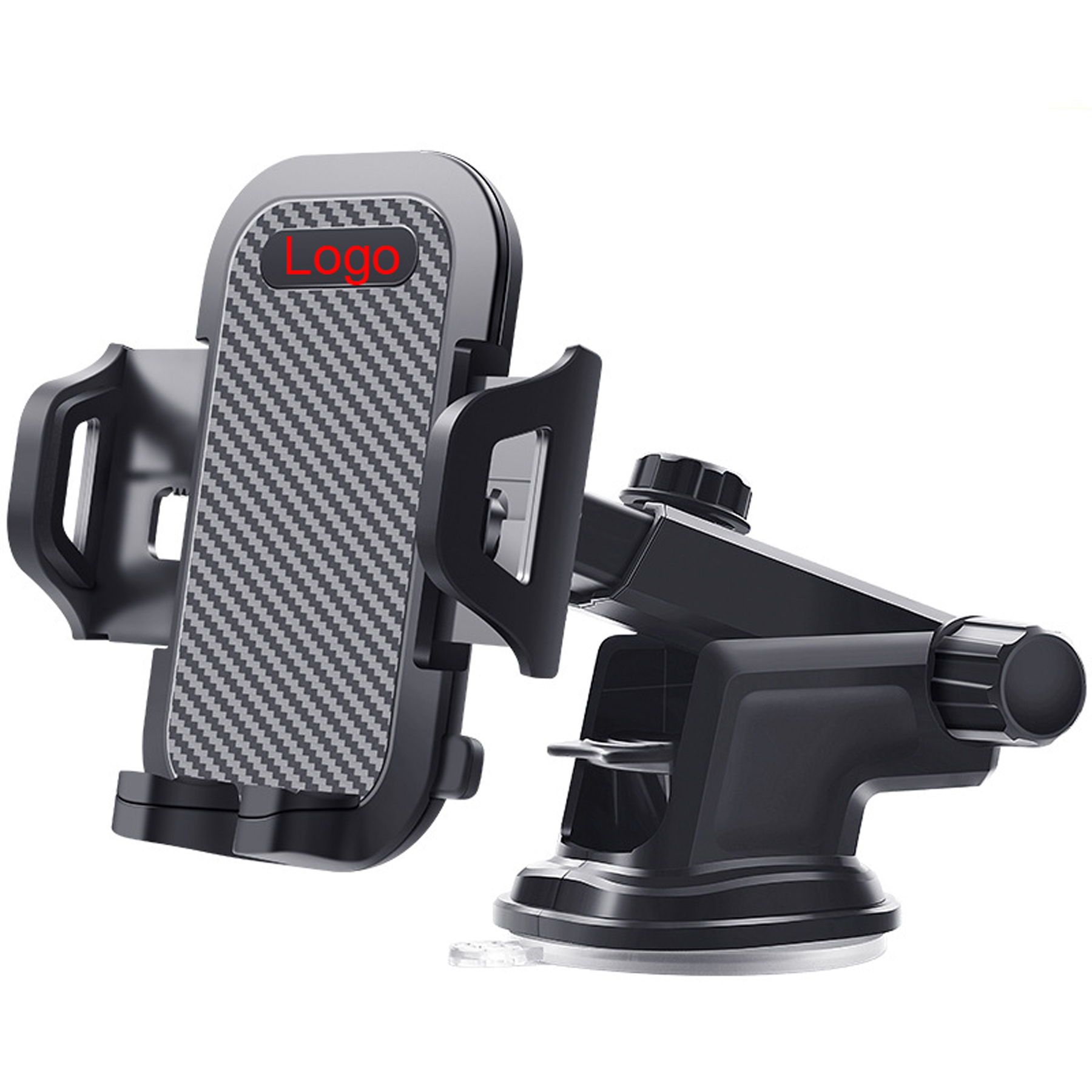 Carbon Fiber Rotating Dashboard Phone Mount 2