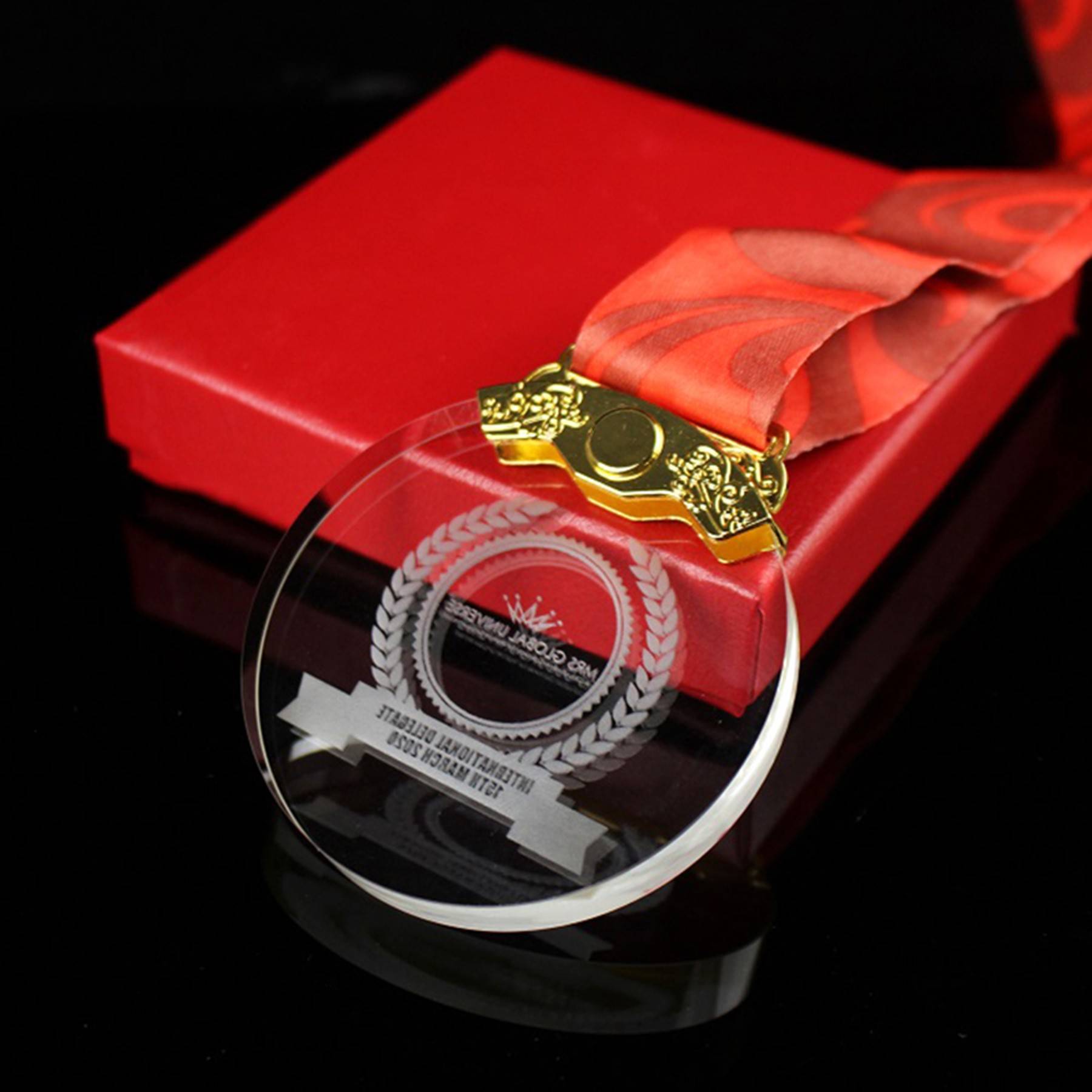 Crystal Winner Award Medals