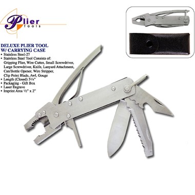 Deluxe Plier Tool w/ Carrying Case 2