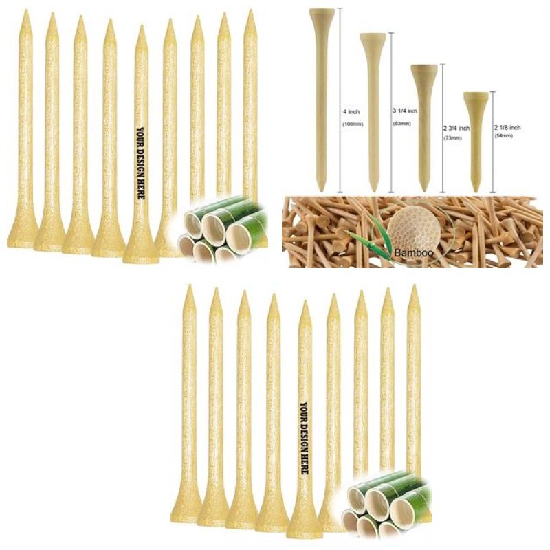 Bamboo Golf Tees