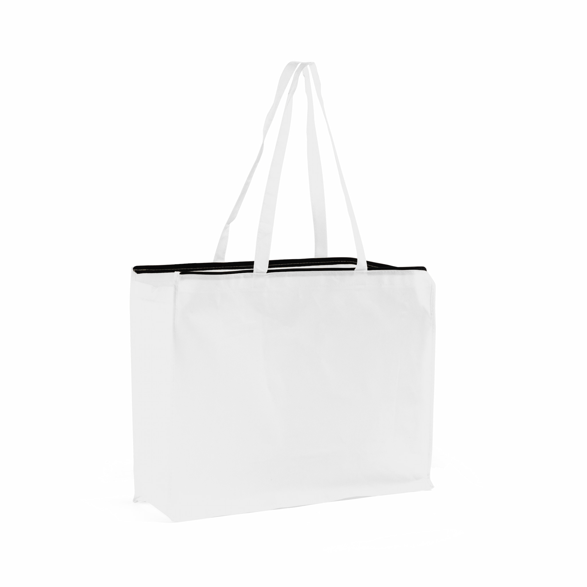 Carry All Zippered Non-Woven Tote Bag 23