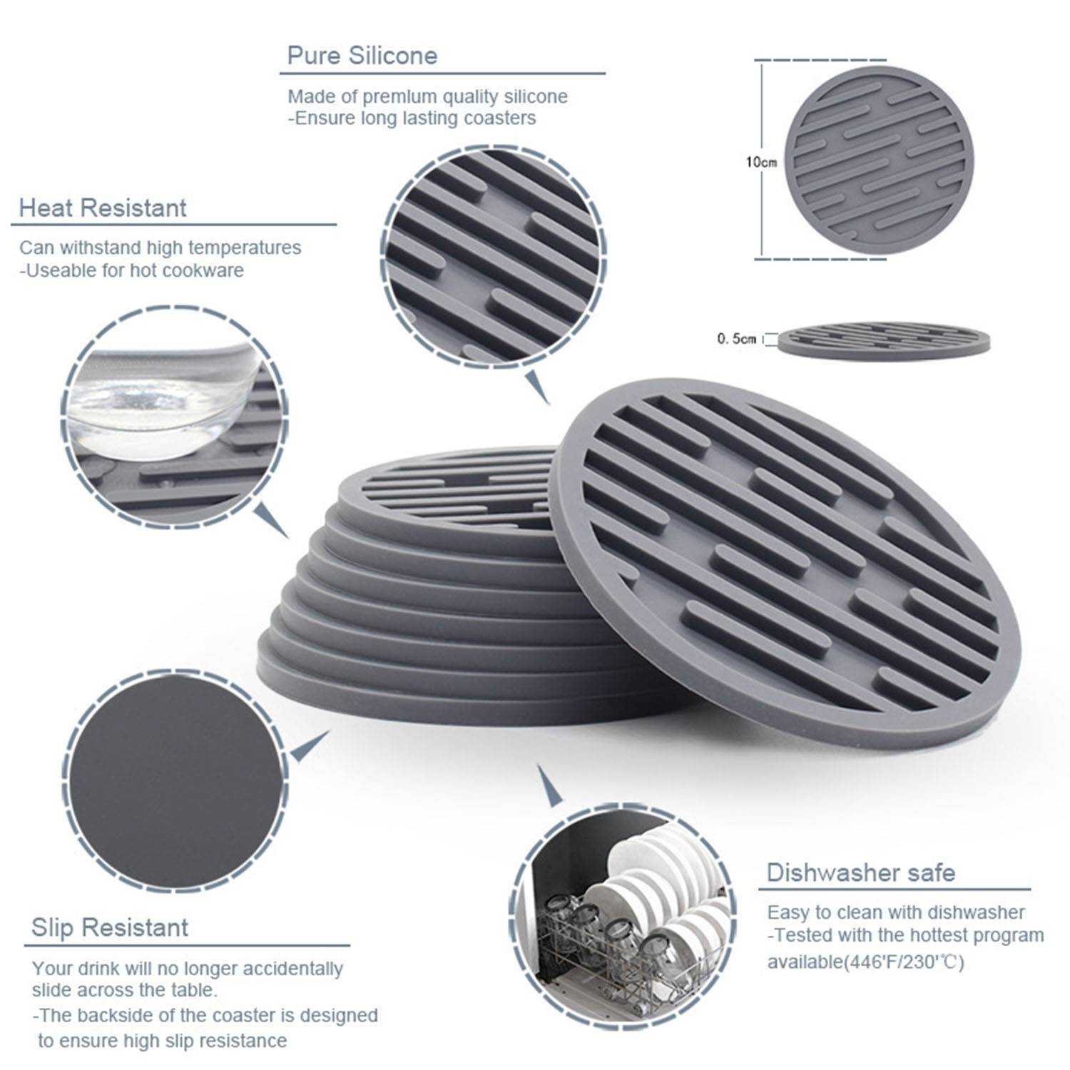 Silicone Car Coaster 3