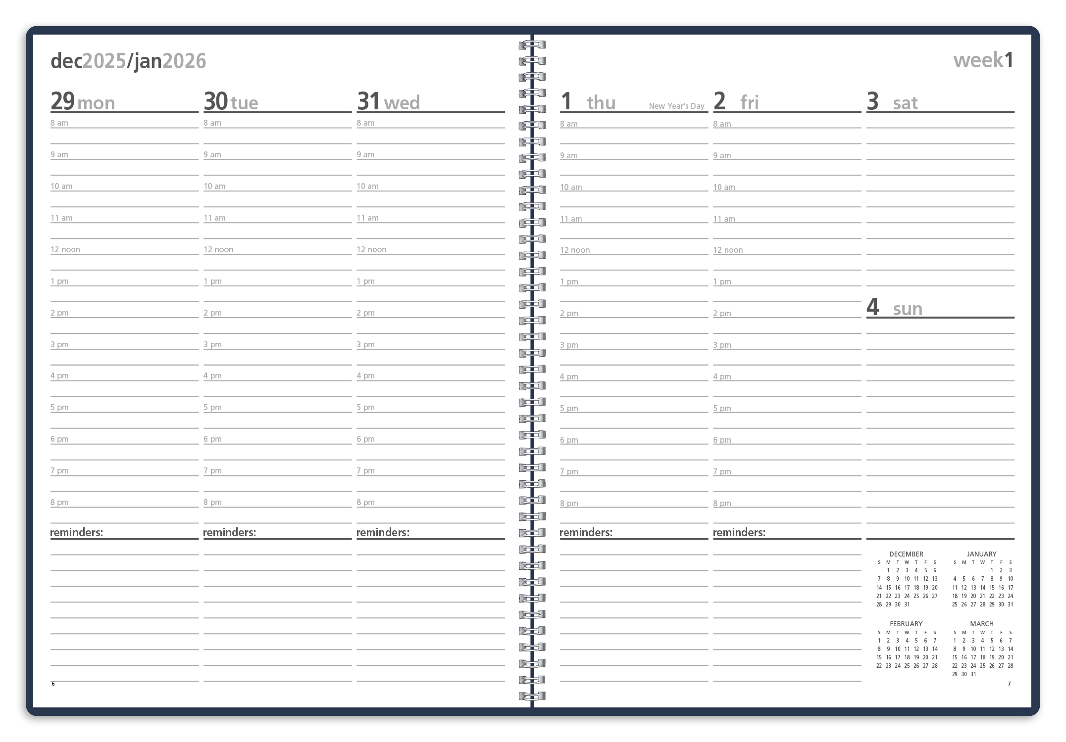 Triumph® Calendars Monthly & Weekly Planner 69
