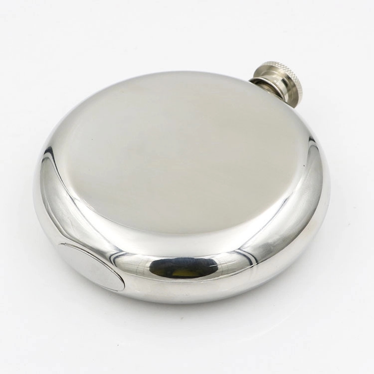 5 oz Stainless Steel Liquor Flask With Funnel, custom water bottle with logo imprint 6