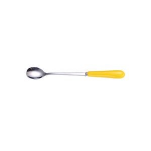 5.74 Inch Ceramic Handle Steel Spoon 5