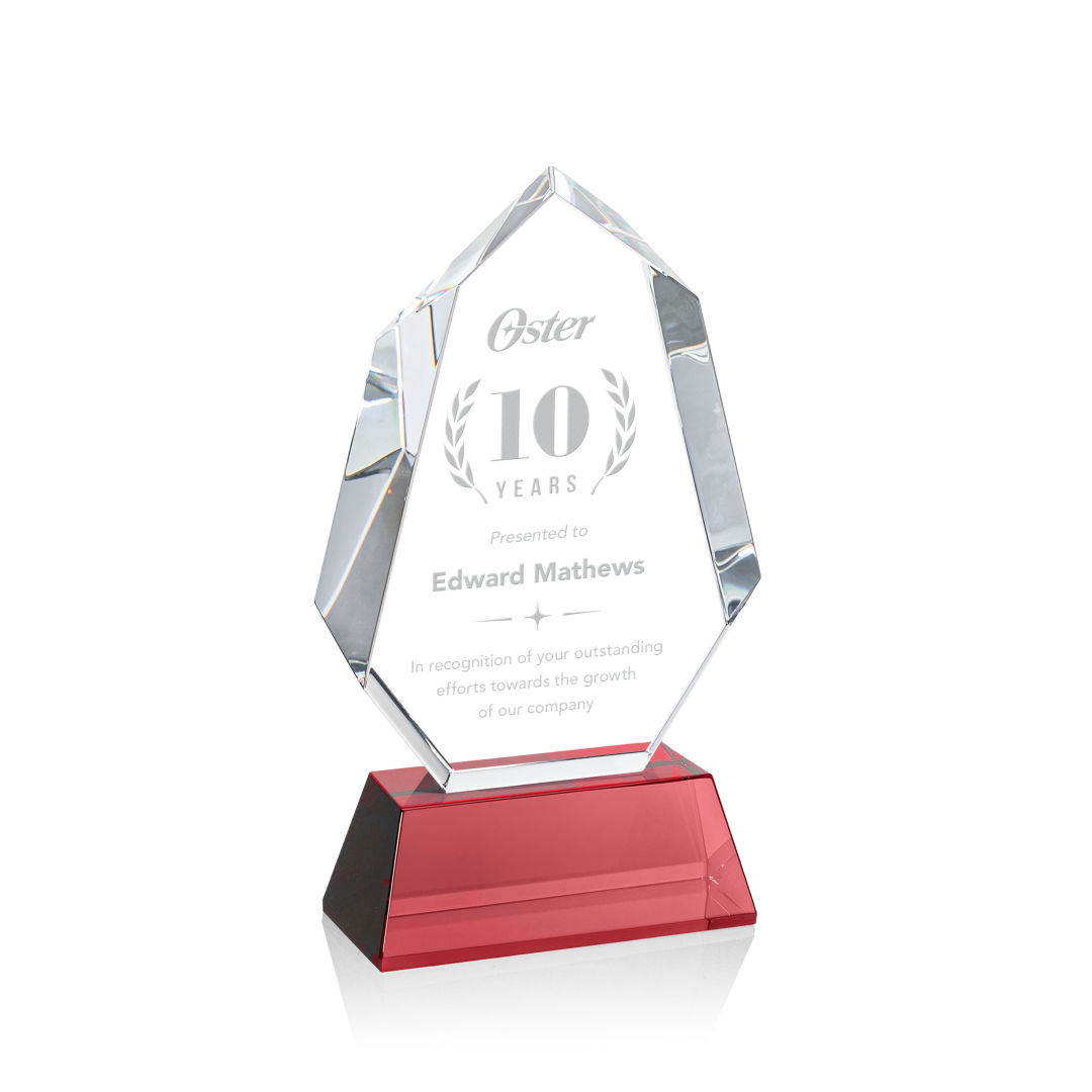 Norwood Award on Newhaven Base - Red 4