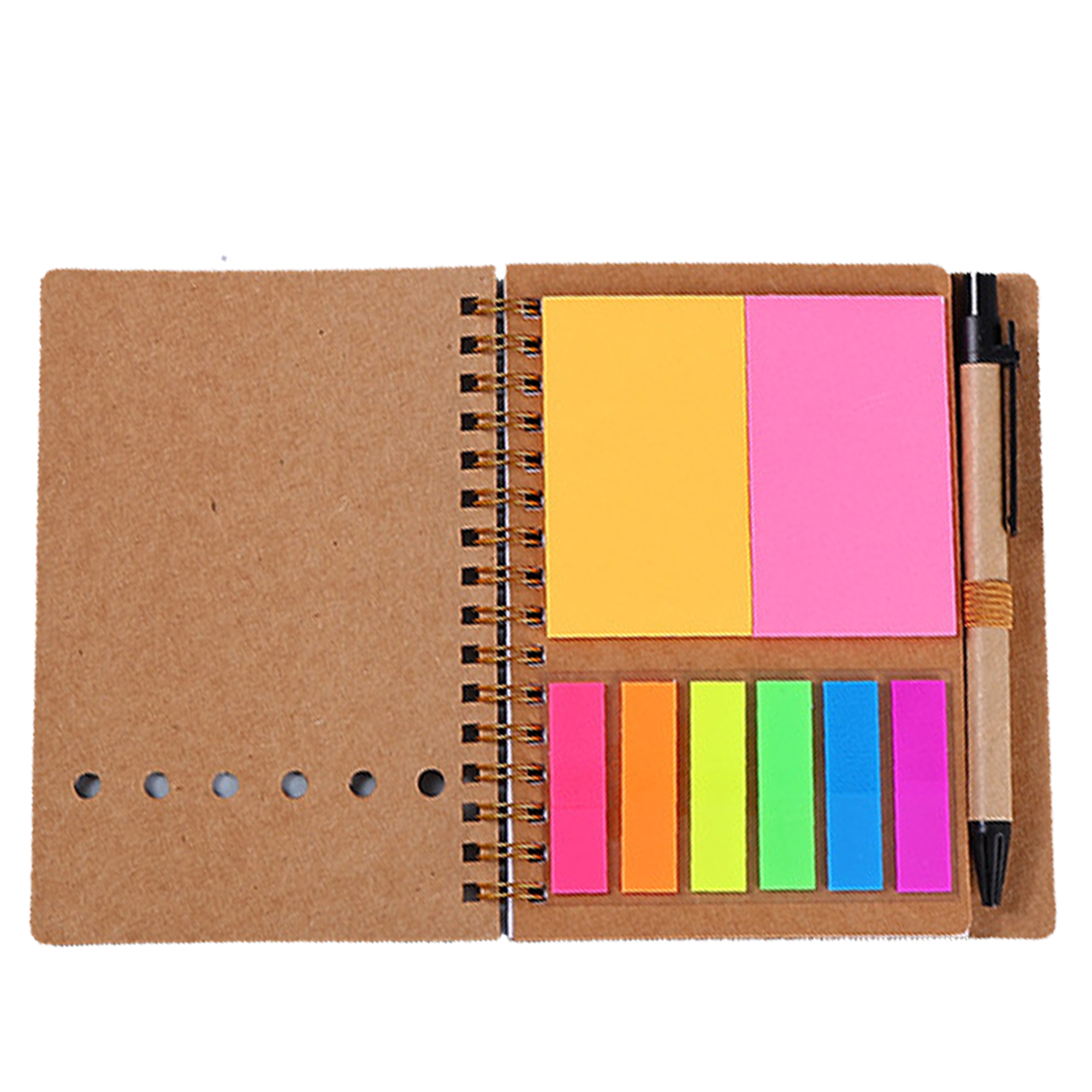 A5 Coil Notepad with Pen 6